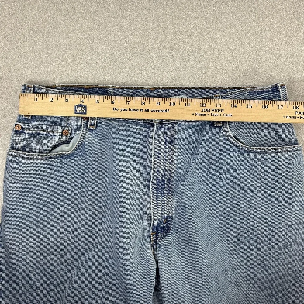 VTG Levis 560 Jeans Mens 36x30 Blue Tapered Leg 100% Cotton Denim Pants 90s‎